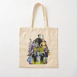 The Munsters Family Portrait Cotton Tote Bag