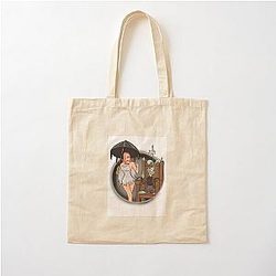 Jessica and Roger Rabbit as the Munsters Cotton Tote Bag