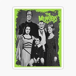 Vintage Munsters Sticker