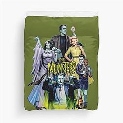 The Munsters Family Portrait Duvet Cover