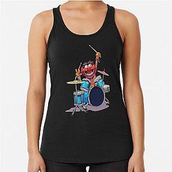 Animal Drummer The Muppets Show Racerback Tank Top