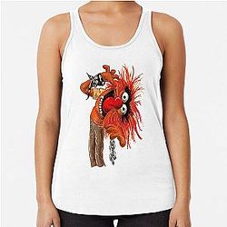 The Muppets Animal Illustration Racerback Tank Top