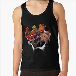 The Muppets Group Shot Breakthrough Tank Top