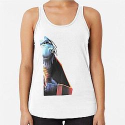 Uncle Deadly the Muppets Racerback Tank Top