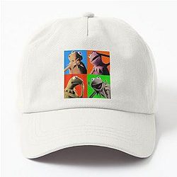 The Muppets Kermit The Frog Pop Art Dad Hat