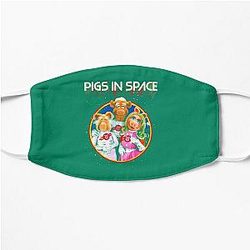 The Muppets Pigs In Space Soft Fitted 301 Flat Mask