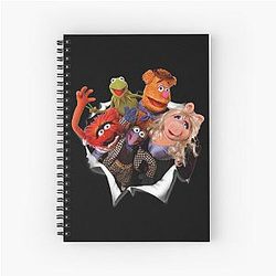 The Muppets Group Shot Breakthrough Spiral Notebook