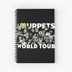 The Muppets World Tour Spiral Notizbuch