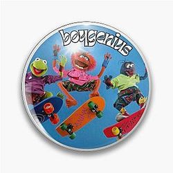 boygenius x the muppets Pin
