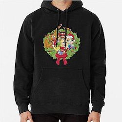 The Muppets Christmas Muppet Group Wreath Pullover Hoodie