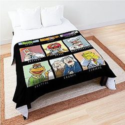 The Muppets Today I Fell Box Up  Comforter
