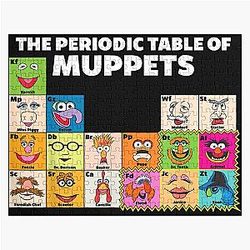 The Muppets Periodic Table Of The Muppets Jigsaw Puzzle