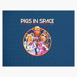 The Muppets Pigs In Space Soft Fitted 301 Jigsaw Puzzle