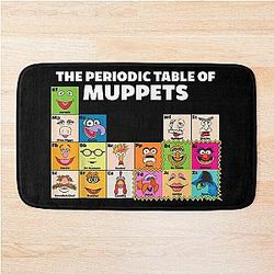 The Muppets Periodic Table Of The Muppets Bath Mat