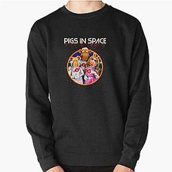 The Muppets Pigs In Space Pullover Sweatshirt