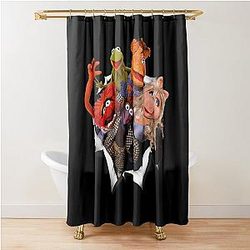 The Muppets Group Shot Breakthrough Shower Curtain