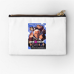 The Naked Gun stars actor Leslie Nielsen The Naked Gun Zipper Pouches