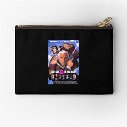The Naked Gun stars actor Leslie Nielsen The Naked Gun Zipper Pouches