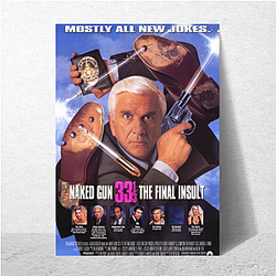 The Naked Gun stars actor Leslie Nielsen The Naked Gun Posters