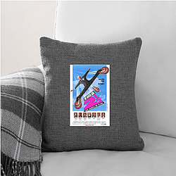 The Naked Gun is known for its slapstick humor The Naked Gun Pillows Cover