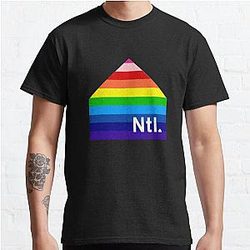 The National (Band) - Rainbow Logo (Sleep Well Beast) Classic T-Shirt