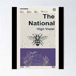 The National - High Violet Classic Poster