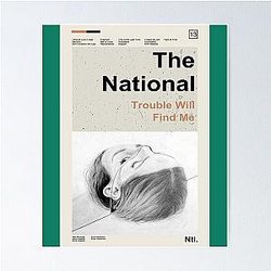 The National - Trouble Will Find Me    Poster