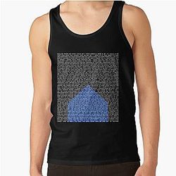 The National (Band) Logo (Sleep Well Beast) and Lyrics Tank Top