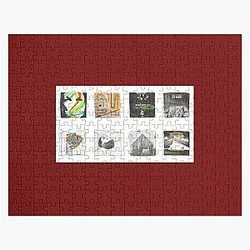 The National - Watercolour Discography   Jigsaw Puzzle