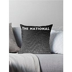 The National Band Logo  Throw Pillow