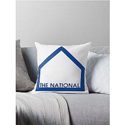 The National (Band) - Logo Throw Pillow