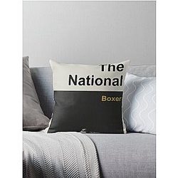 The National - Boxer Throw Pillow