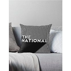 The National Band Logo Throw Pillow