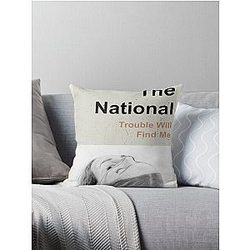 The National - Trouble Will Find Me Throw Pillow