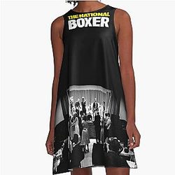 The National boxer A-Line Dress