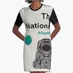 The National - Alligator Graphic T-Shirt Dress