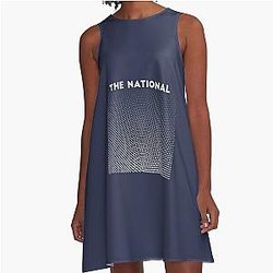 The National Band Logo A-Line Dress