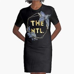 The National Band Logo Graphic T-Shirt Dress