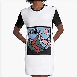 The National Band   Graphic T-Shirt Dress