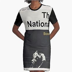 The National - Boxer Graphic T-Shirt Dress