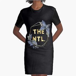 The National Band Logo(1) Graphic T-Shirt Dress
