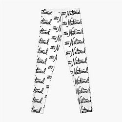 The National script - black Leggings