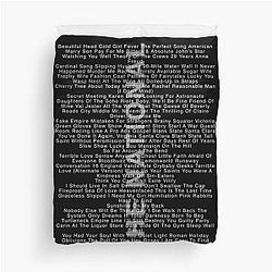 The National - All Songs with IAETF Duvet Cover