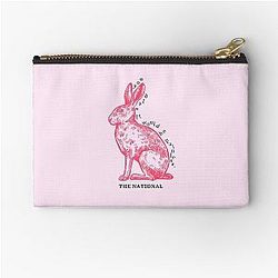 you said it would be painless. - The National, "Pink Rabbits"  Zipper Pouch