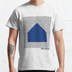 The National (Band) Logo (Sleep Well Beast) and Lyrics (Black) Classic T-Shirt