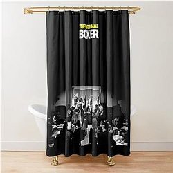 The National boxer Shower Curtain