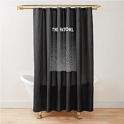 The National Band Logo Shower Curtain