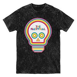Lightbulb Skull TTPM2004 Washed The National T-Shirts