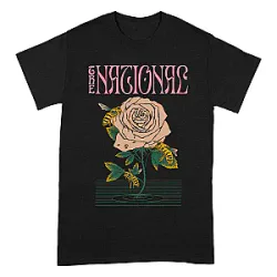 Cyber tribal spike graphic LA 1106 The National T-Shirts