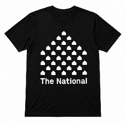 House Pyramid Pattern LA2907 The National T-Shirts